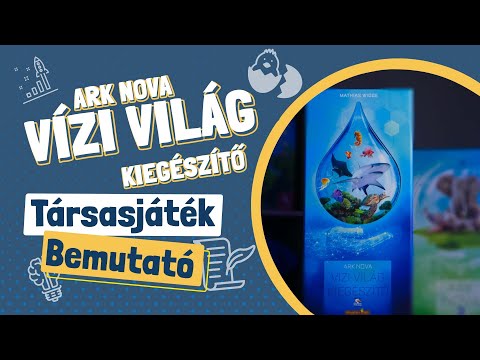 Ark Nova: Vízi világ extensie în limba maghiară