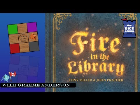 Fire in the Library joc de societate în limba engleză