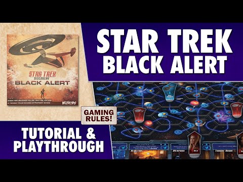 Star Trek Discovery: Black Alert joc de societate în limba engleză