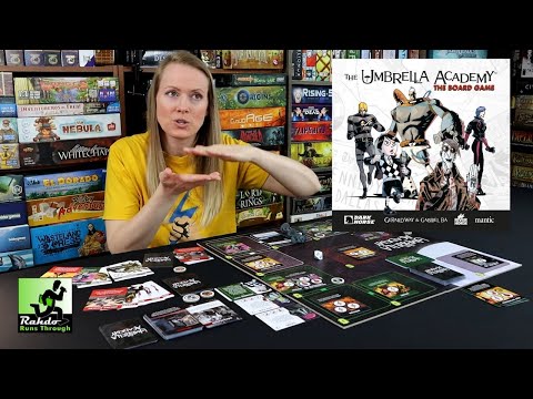Umbrella Academy: The Board Game joc de societate în limba engleză