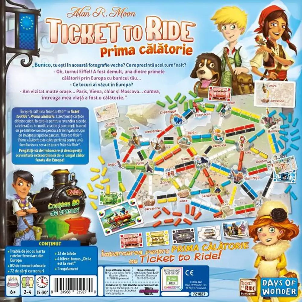 Ticket to Ride, Prima călătorie- joc de societate pentru copii