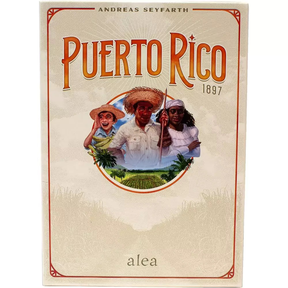 Puerto Rico 1897 - Angol nyelvű társasjáték  doboza