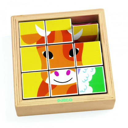 Djeco Puzzle Animoroll  idei de joaca