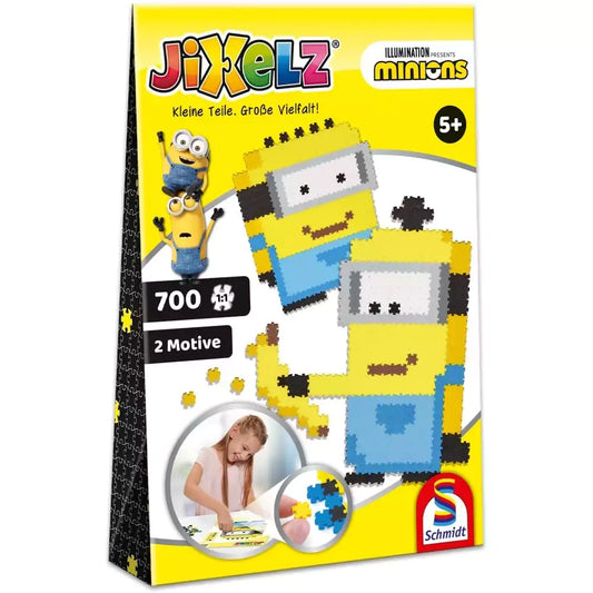 Puzzle Jixelz: Minions, 700 piese cutia
