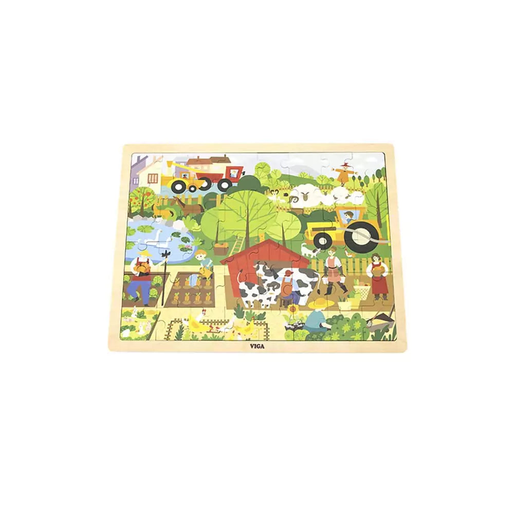 Puzzle Ferma, 48 de piese, Viga