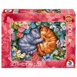 Puzzle Schmidt: Pisici adormite, 1000 piese