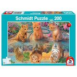 Puzzle Schmidt Când voi fi mare, 200 de piese