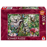 Puzzle Schmidt Cute Koala Family, 500 piese