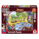 Puzzle Schmidt: J Journey, Ceai în gradina, 1000 piese