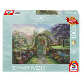 Puzzle Schmidt: Thomas Kinkade, Hummingbird Cottage 1000 piese