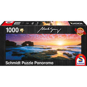 Puzzle Schmidt - Apus de soare la Bridgewater Bay, Victoria, Australia, 1000 de piese