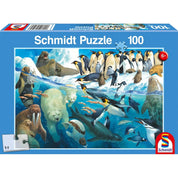 Puzzle Schmidt - Animale polare, 100 de piese