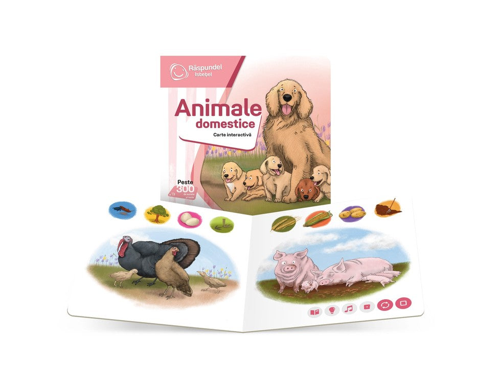 Răspundel Istețel - Carte Animale domestice