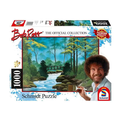 Puzzle Schmidt: Bob Ross - Remote Bridge, 1000 piese