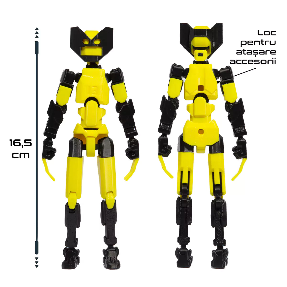 Robot figurina 3D cu articulatii R13 - Wolverine