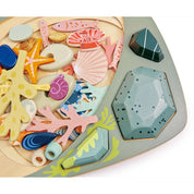 Tender Leaf Toys - My Little Rock Pool, joc din lemn TL8486