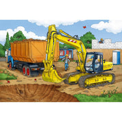 Puzzle Schmidt - Excavator, 40 de piese + Cadou: Model excavator