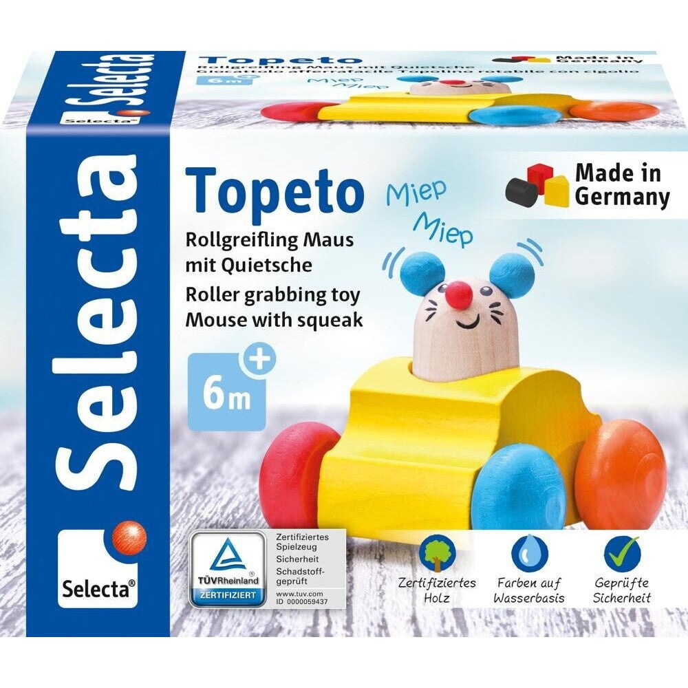 Selecta - Topeto - színes kisautó doboz elolap