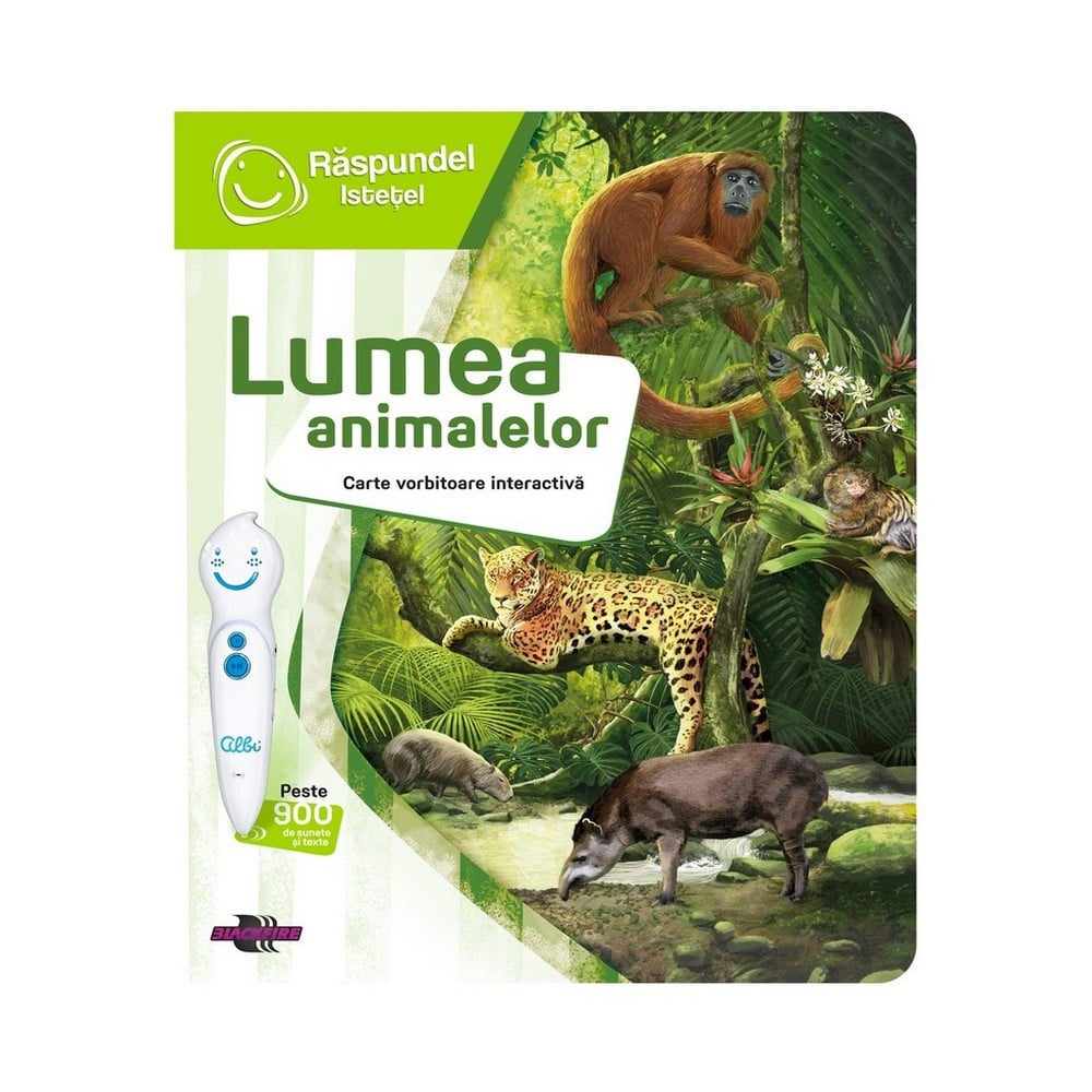 Răspundel Istețel - Set Lumea Animalelor (creion+carte)