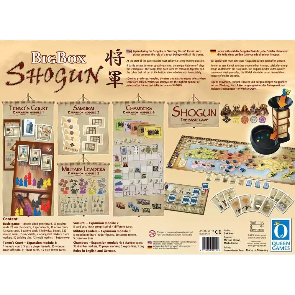 Shogun Big Box Doboz háta