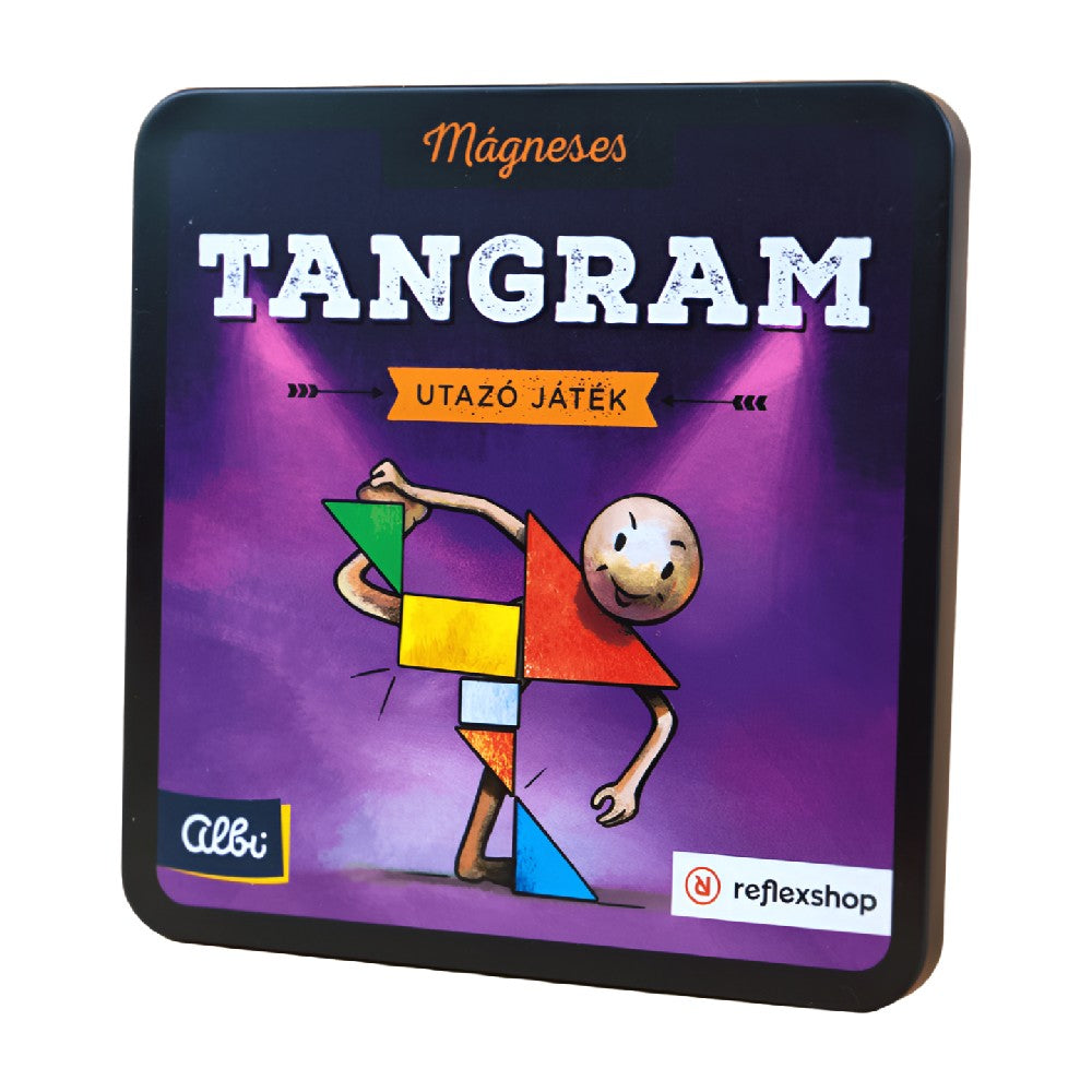 Tangram - mágnese utazó játék joc de societate în limba maghiară