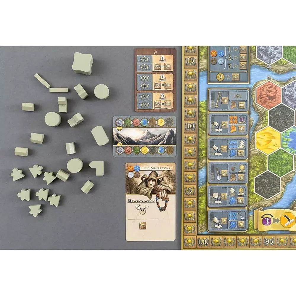 Terra Mystica: Big Box - EN tartozékok