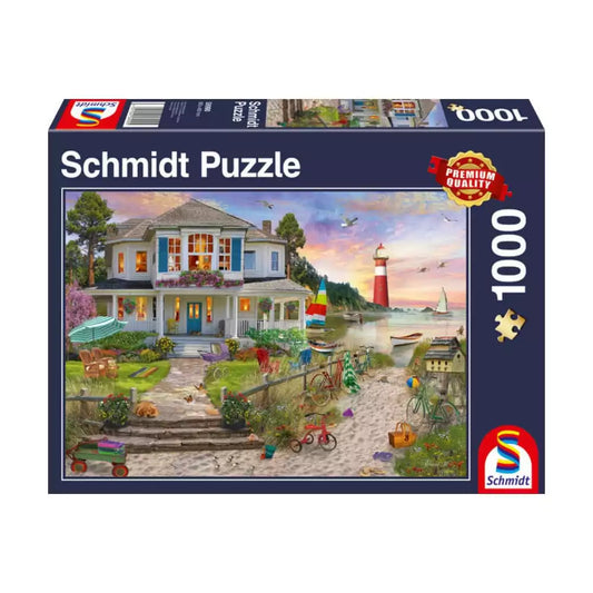 Puzzle Schmidt: The Beach house, 1000 piese