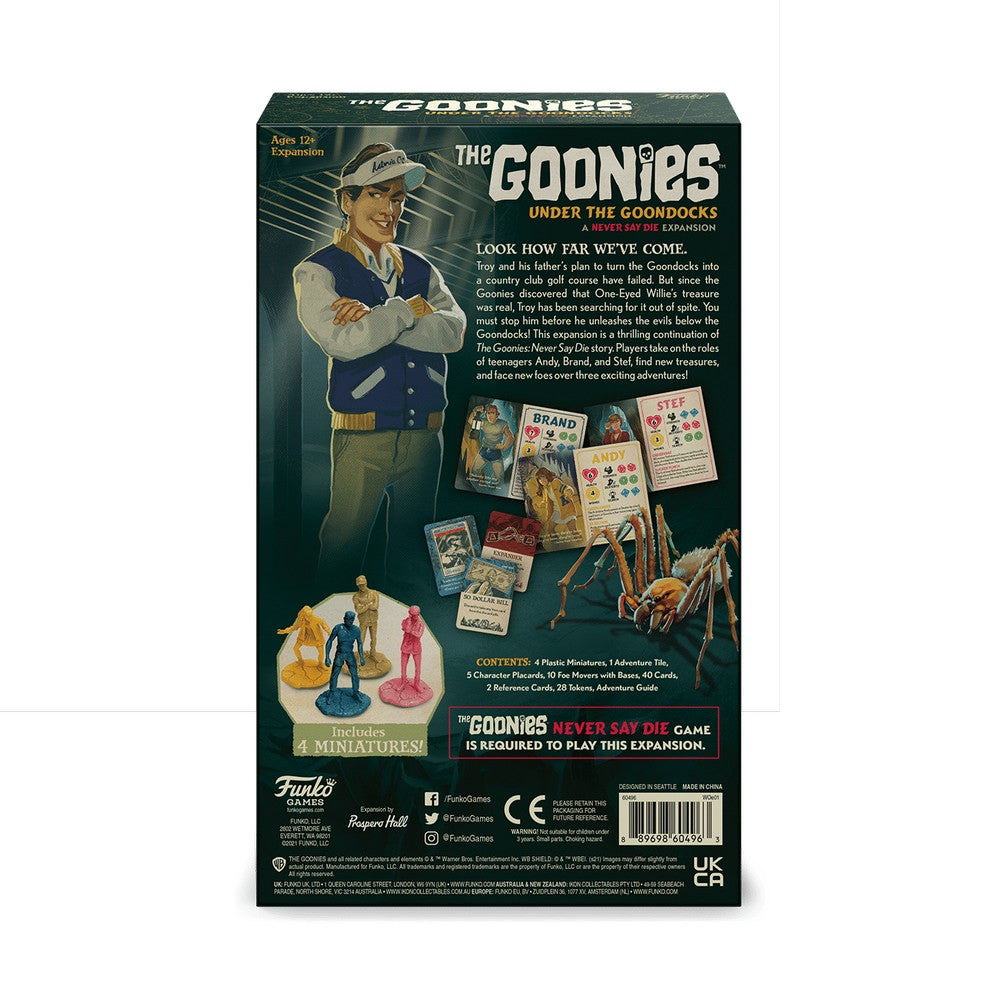 The Goonies: Under the Goondocks – A Never Say Die - Extensie în limba Engleză