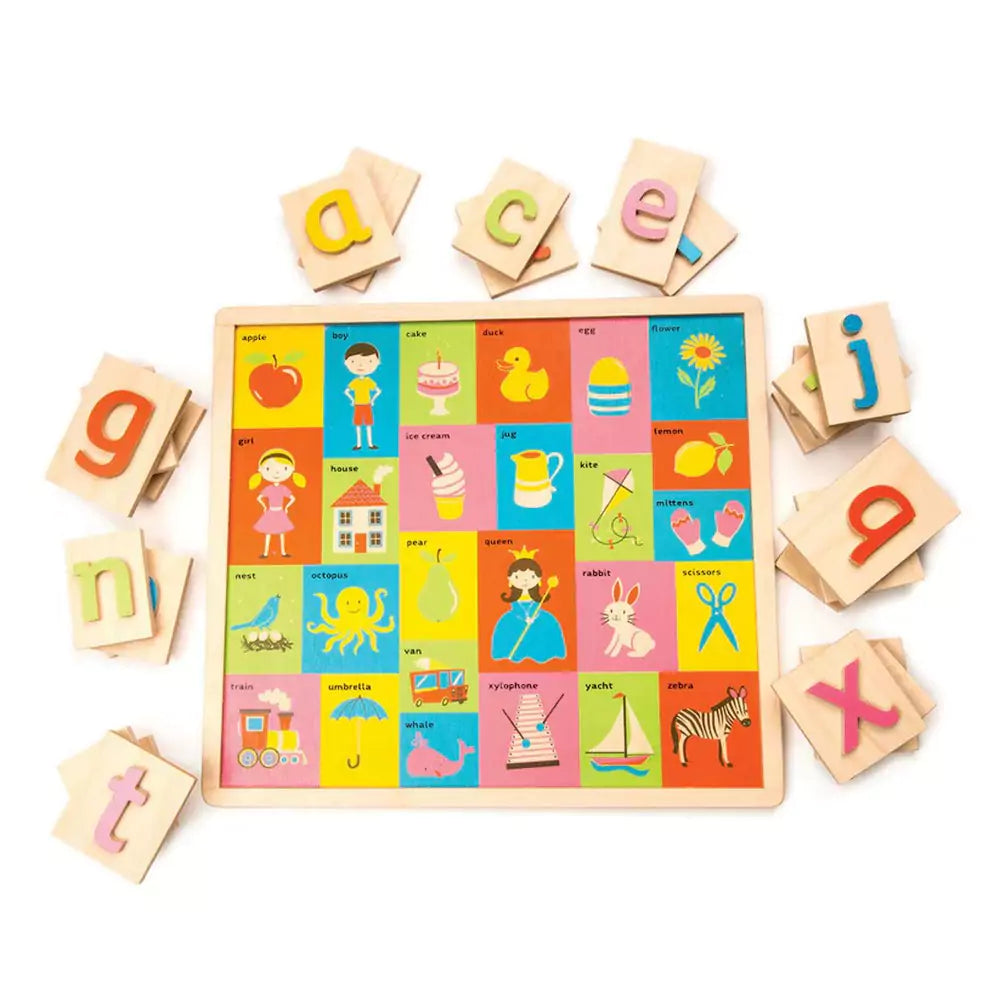 Tender Leaf Toys, Abecedar cu imagini - Alphabet Pictures - TL8416