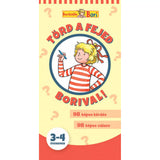 Törd a fejed Borival! 3-4 éveseknek, caiet de lucru în limba maghiară
