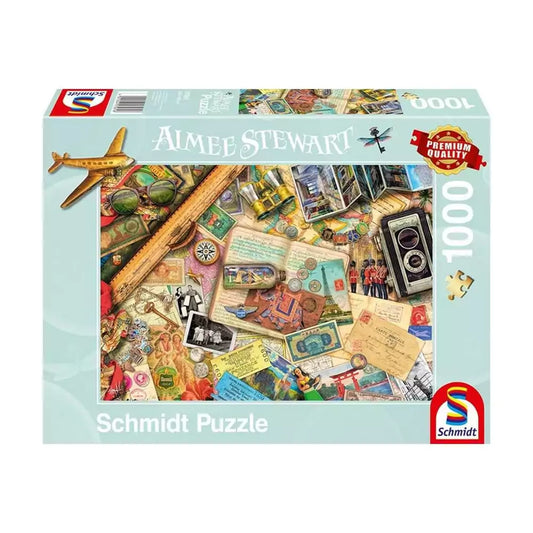 Puzzle Schmidt: Aimee Stewart - Travel Memories, 1000 piese