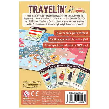 Travelin- ediția a 2-a, joc de societate în limba română