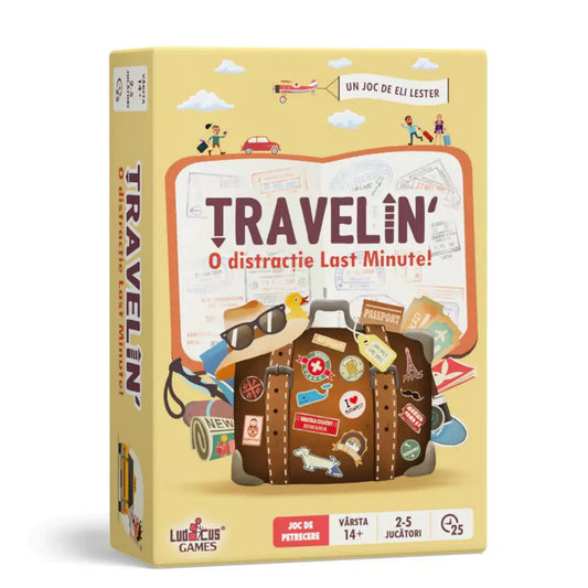 Travelin- ediția a 2-a, joc de societate în limba română