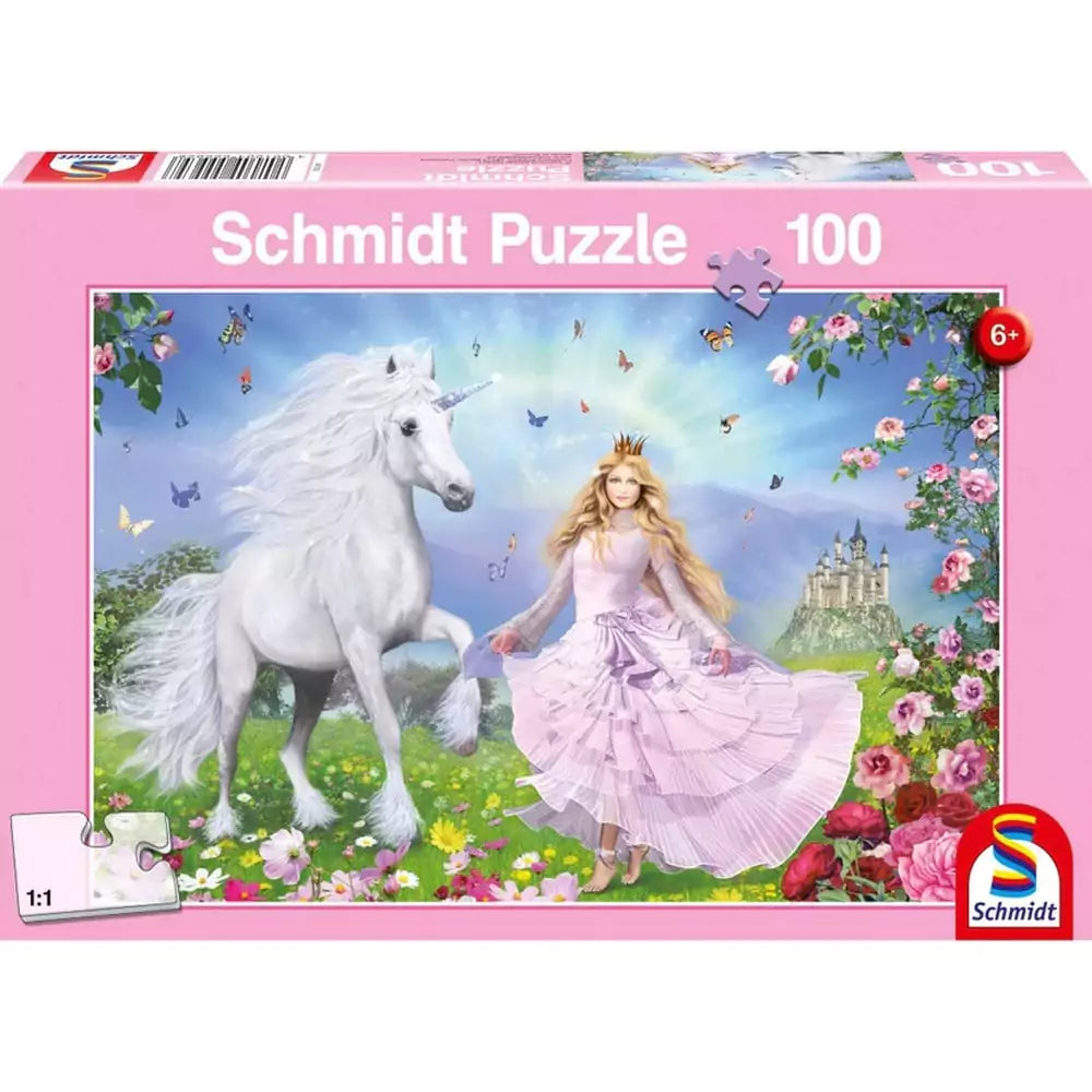 Puzzle Schmidt: Printesa unicornilor, 100 piese