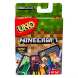 Uno Minecraft joc de societate multilingvistic