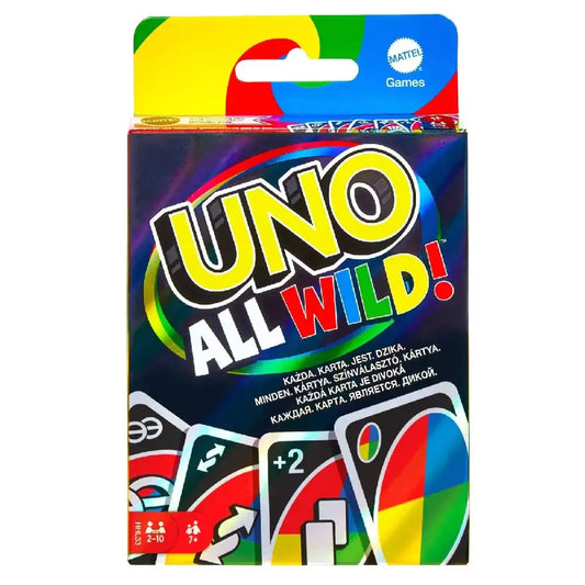 Carti de joc Uno All Wild cutia