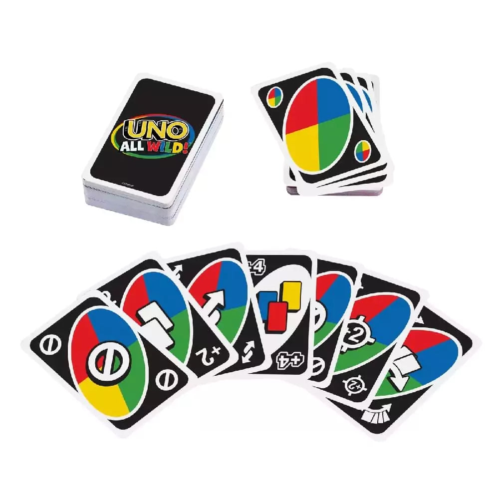 Carti de joc Uno All Wild cartonasele