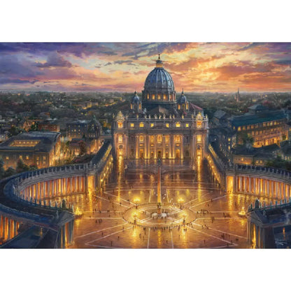 Puzzle Schmidt: Thomas Kinkade - The Vatican, 1000 piese