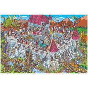 Puzzle Schmidt: View into the knight's castle, 200 darabos