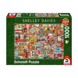 Puzzle Schmidt - Shelley Davies: Mercerie vintage, 1000 de piese