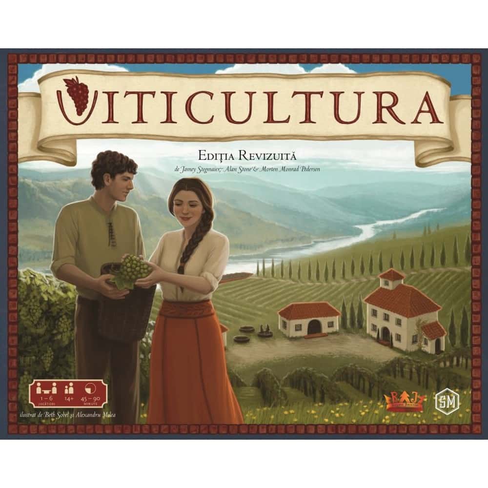 Viticultura (Viticulture Essential Edition Romanian Edition) joc de societate în limba engleză