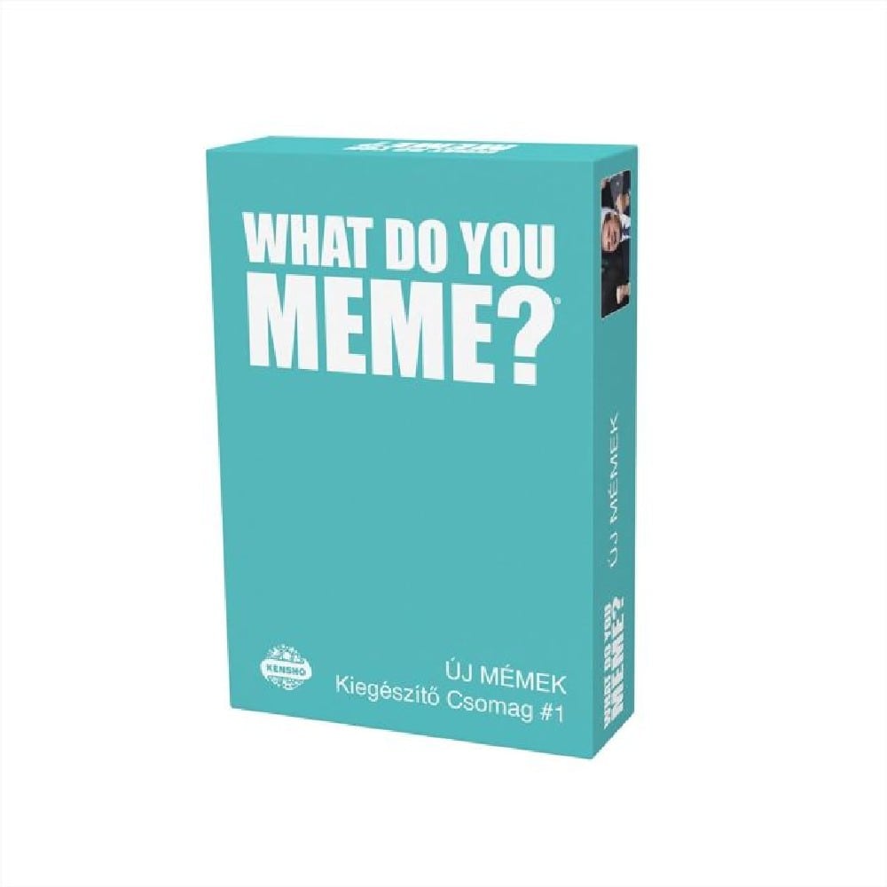 What do you meme -Új mémek kiegészítő Doboz külső