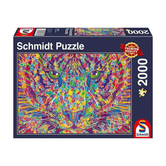 Puzzle Schmidt: Wild at Heart Tiger, 2000 piese