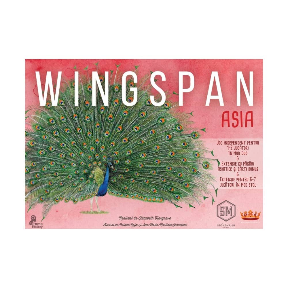 Wingspan Asia joc de societate în limba română