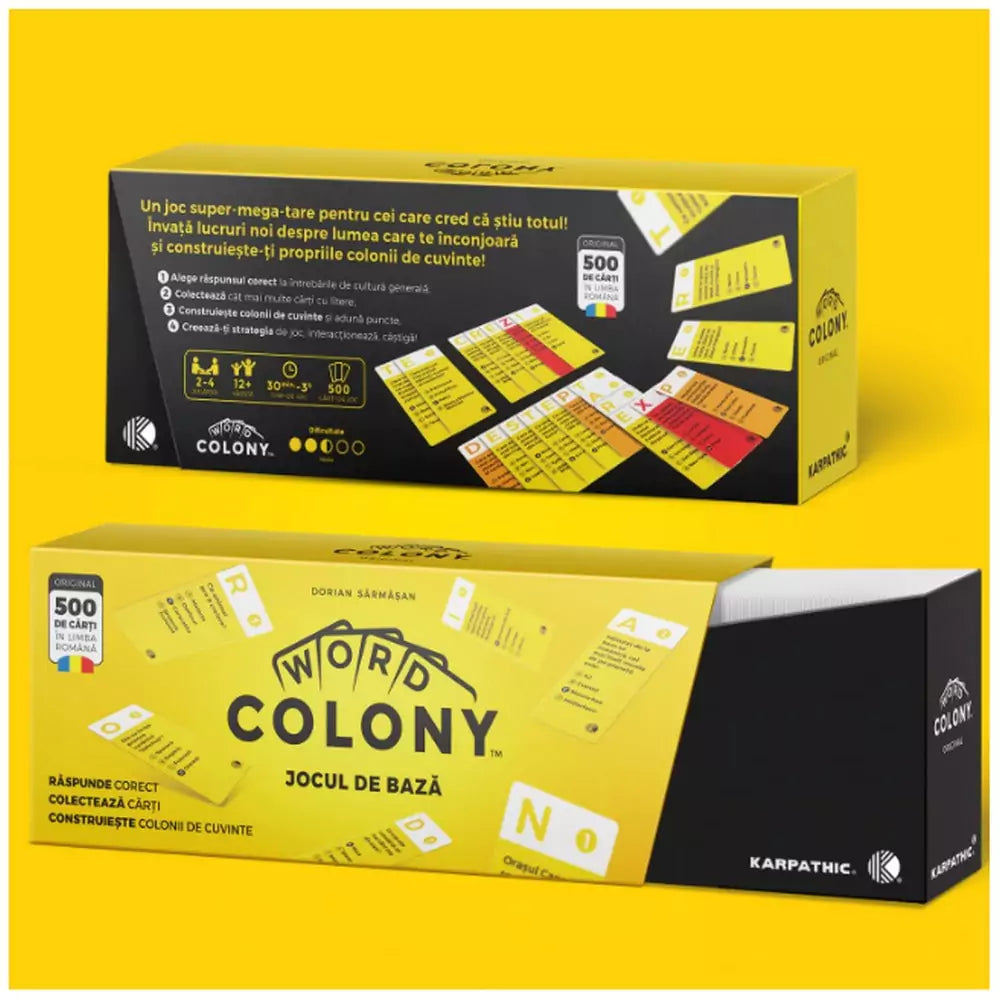 Word Colony - Jocul de baza cutia