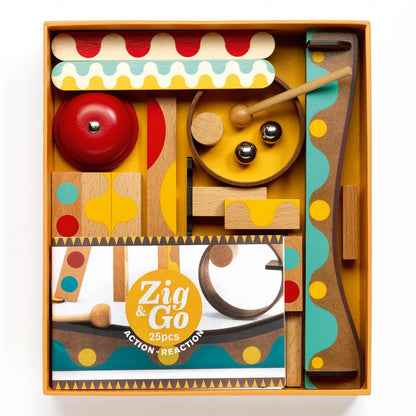 Djeco Zig & Go "Clopoțel", set cu 25 piese - componente in ambalaj original
