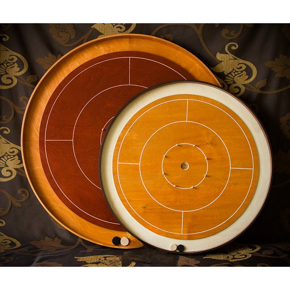 Mini Crokinole Készlet – Gőzölt Bükk joc de societate în limba maghiară