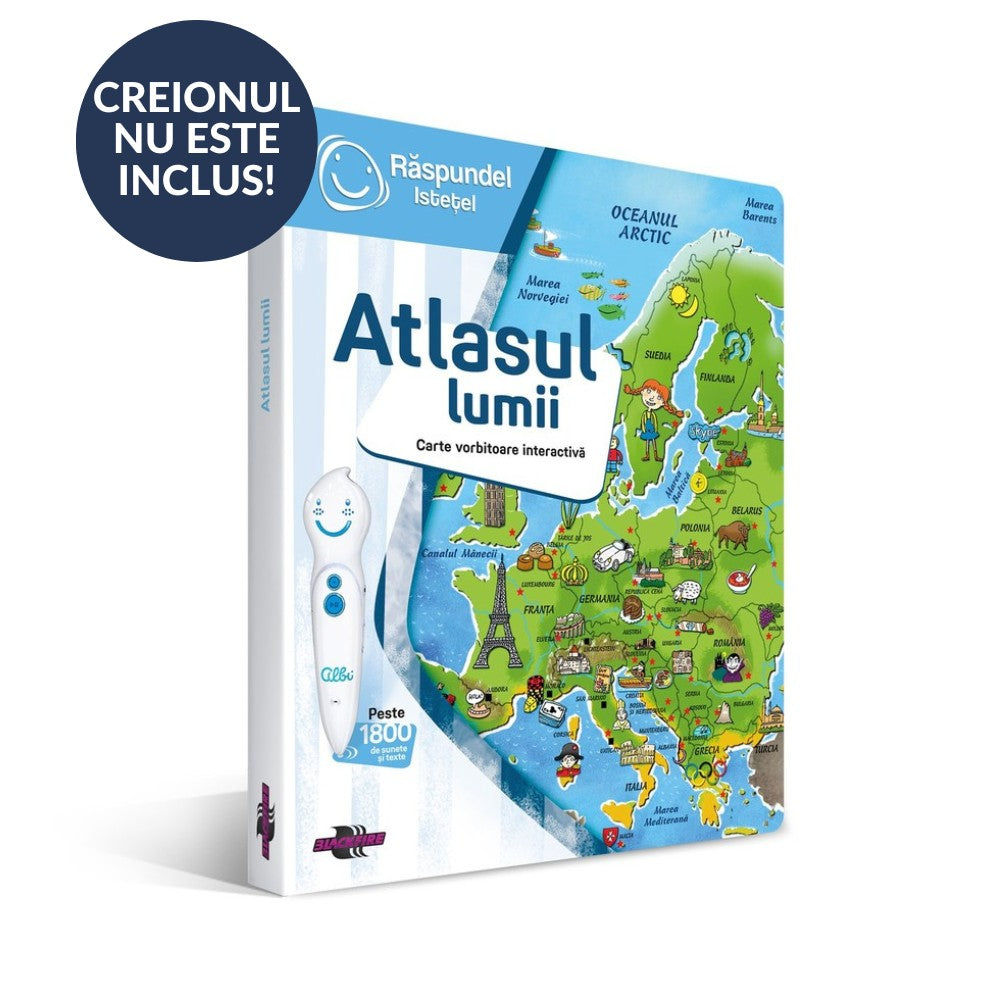 Răspundel Istețel - Carte Atlasul lumii