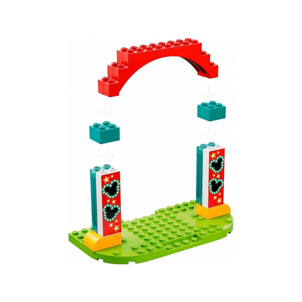 LEGO Disney -  Parcul de distractii al lui Mickey si Minnie 10778, 184 piese