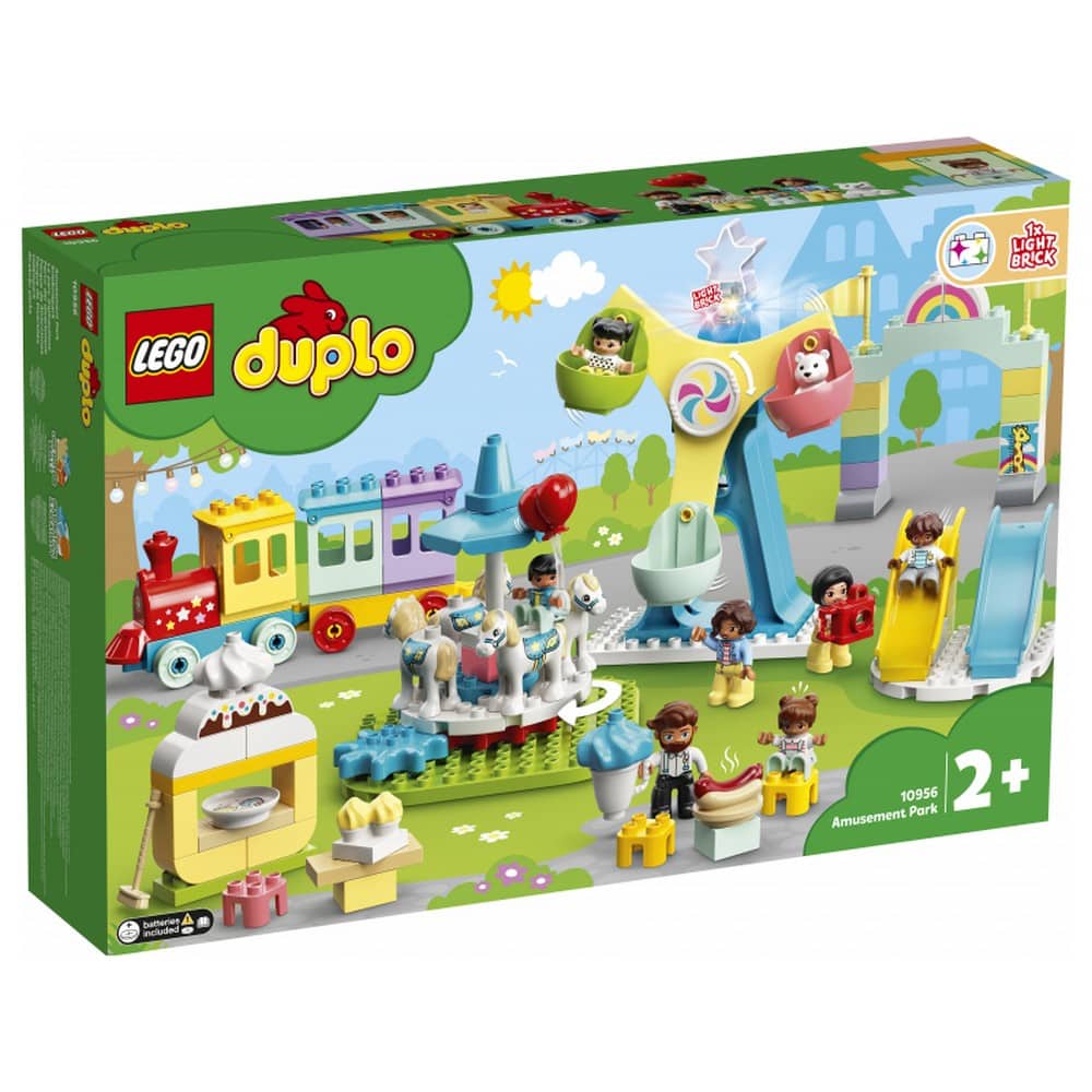 LEGO DUPLO -  Parcul de distractii 10956, 95 piese